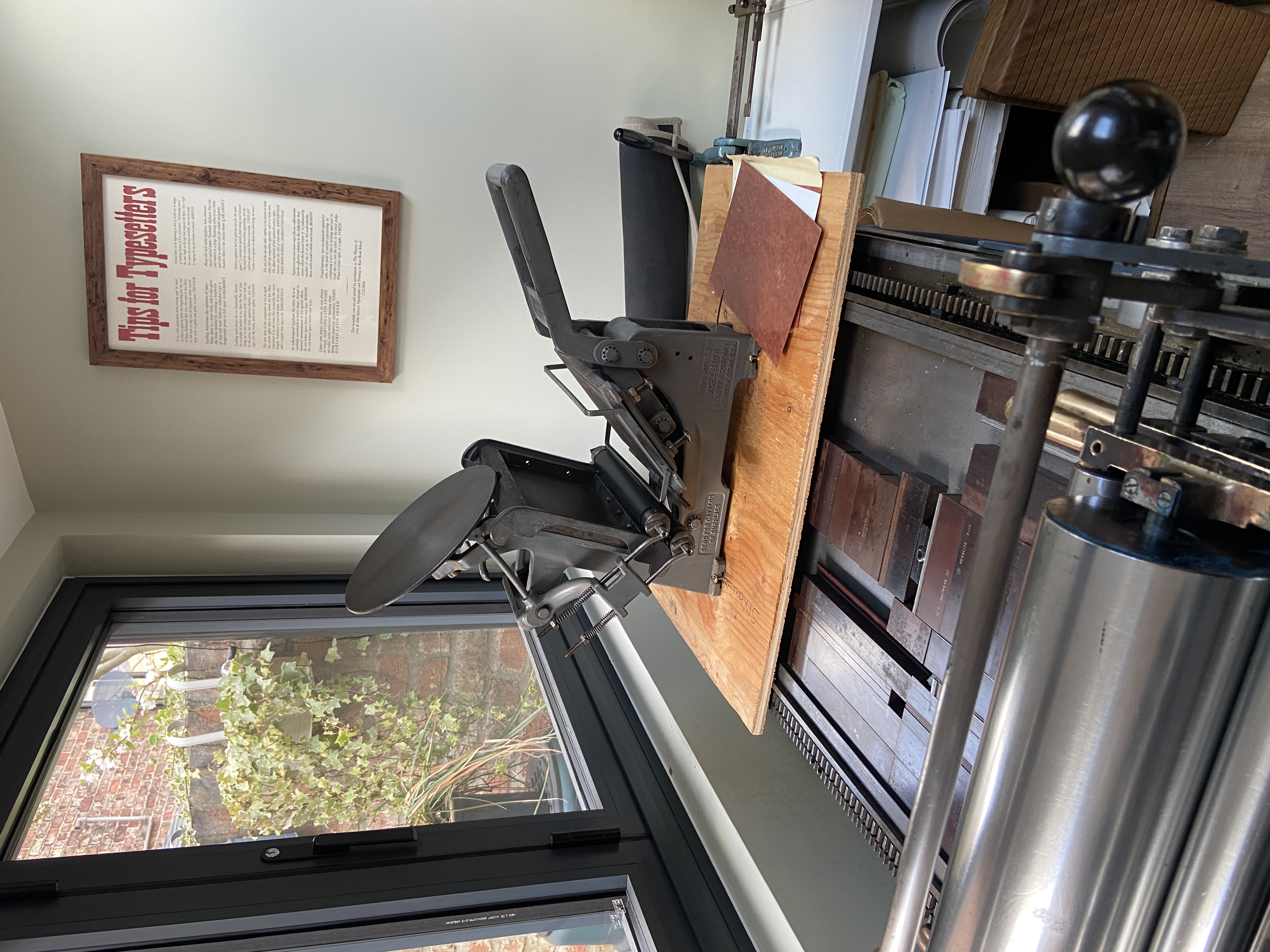 Kelsey Model U tabletop press