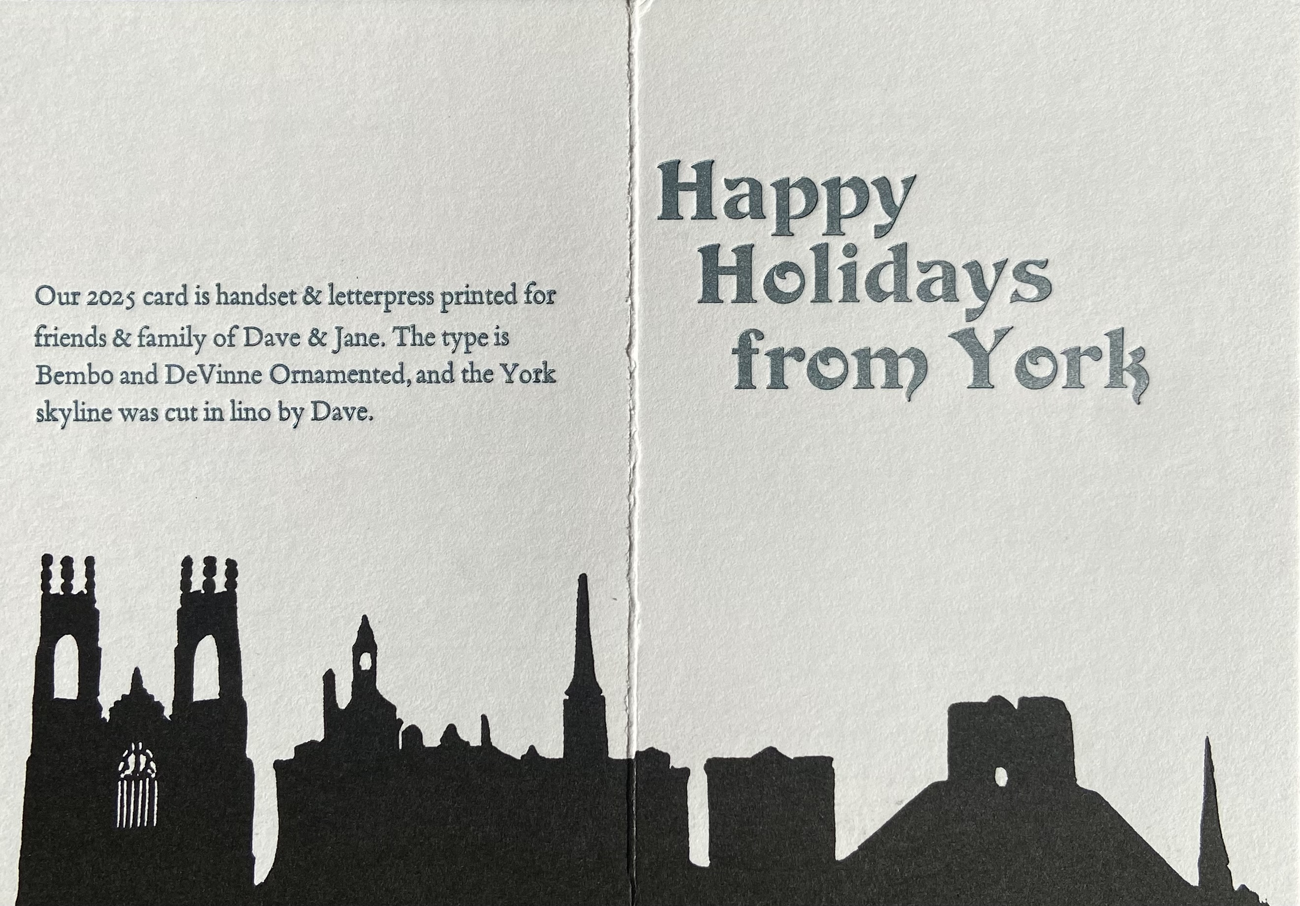 Minster Skyline Card