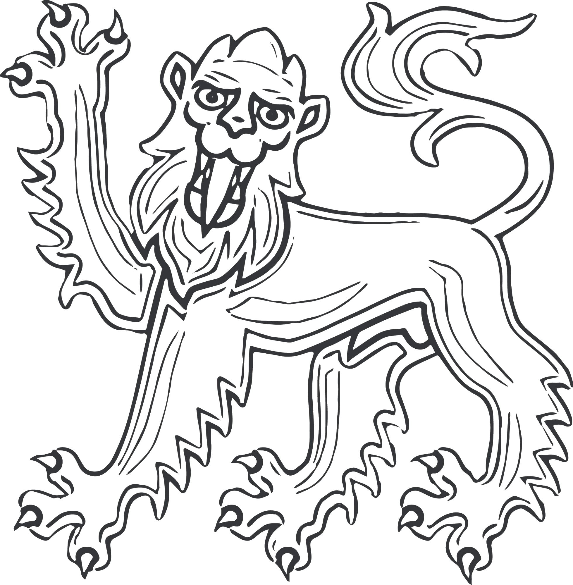 Mischiefe Press — Jorvik the Lion pressmark